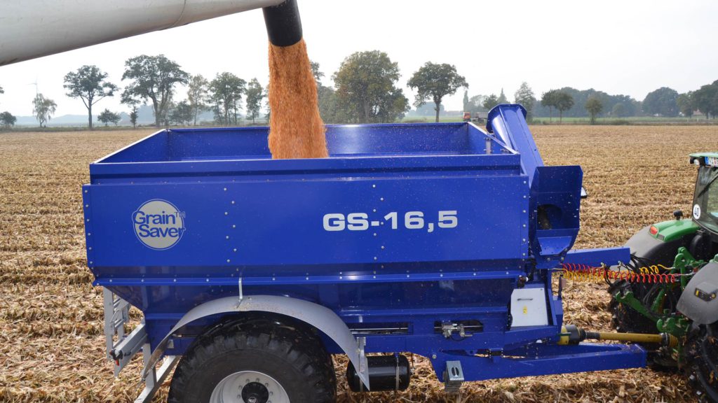 gs-16,5 overloading wagon with harvester